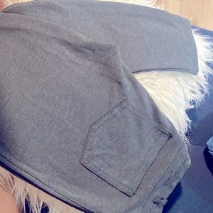 Grey petite pants